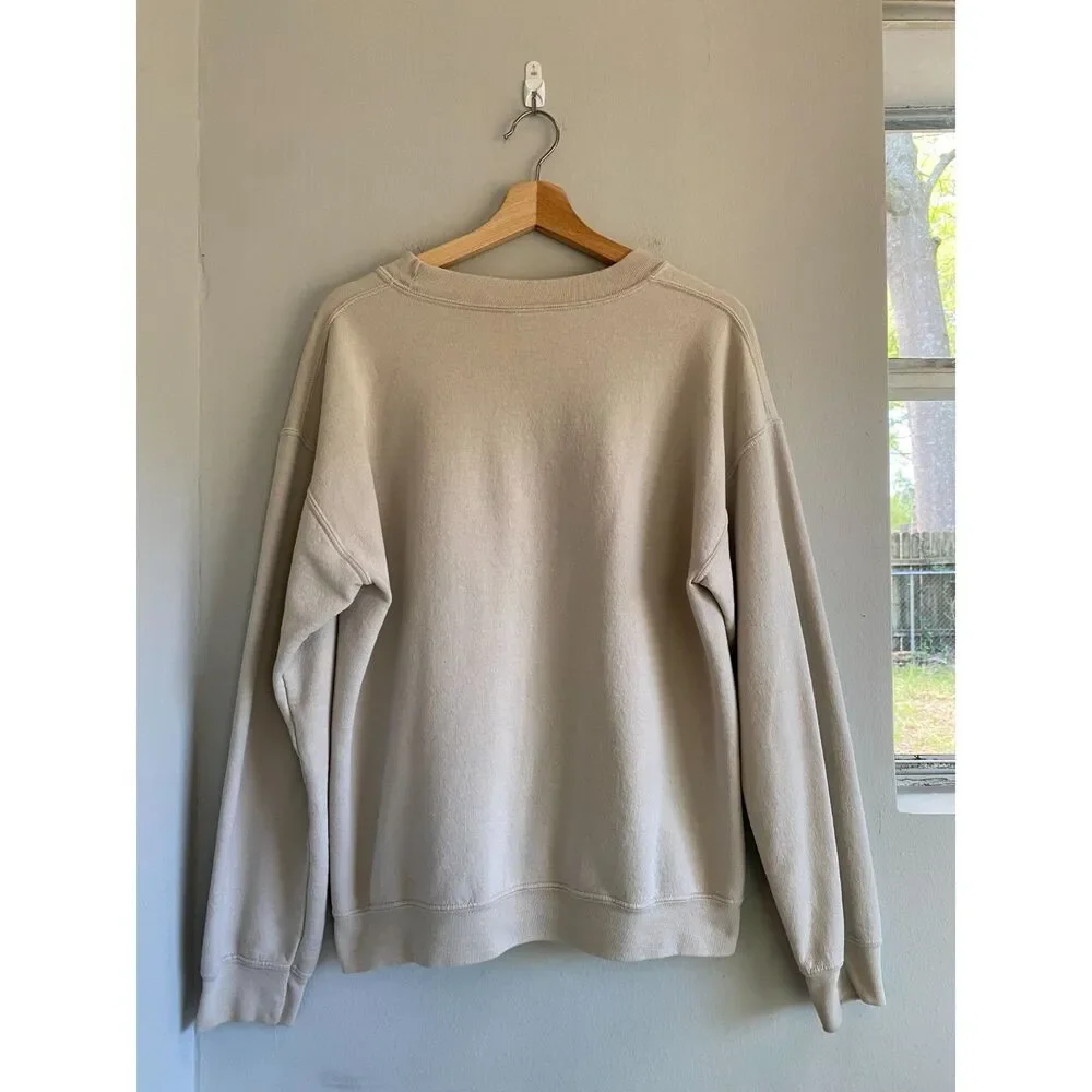 VTG 90s Get Reel Bassociaition Bass Fishing Crewneck Sweatshirt Pullover Large